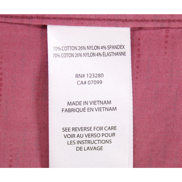 Travis Mathew Men's Short Sleeve Lightweight Shirt Brick Red Size XL - Picture 6 of 7